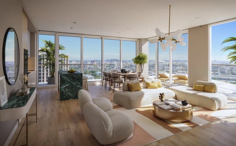 A GÜÜR host welcomes guests into a sunlit Ulaanbaatar penthouse