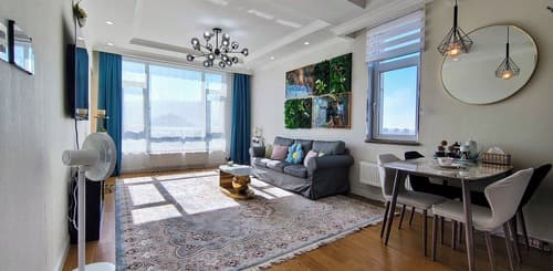 A well-appointed penthouse interior