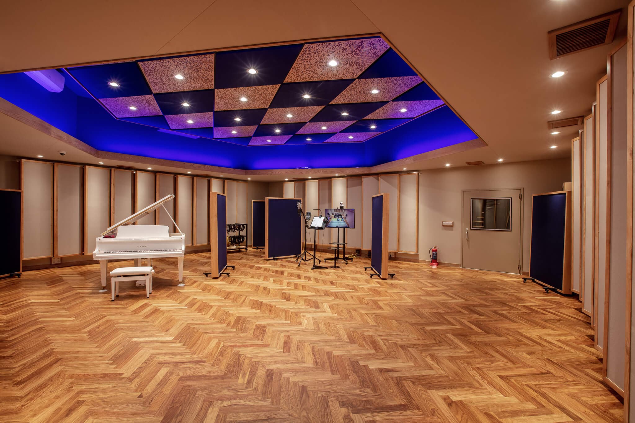 The studio that doubles as a Friday-night listening room.